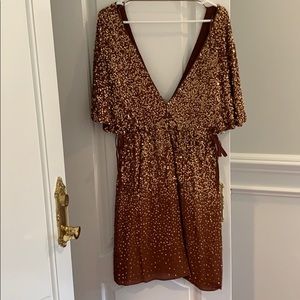 Mango sequin dress